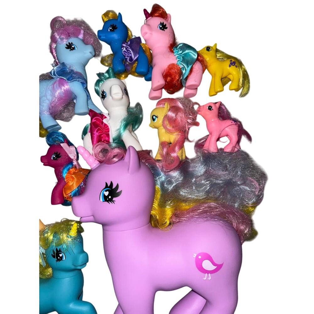 My Little Pony Hasbro Gi-go generic Mixed Bundle Lot 12 Various Sizes & Colors - Picture 3 of 3